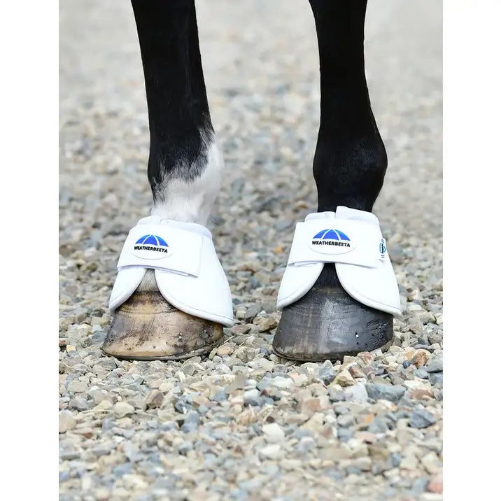 Weatherbeeta Tough-Tec Anatomical Bell Boots - White