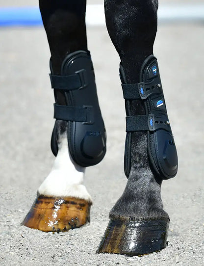 Weatherbeeta Tough-Tec Essential Open Front Boots - Black