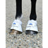 Weatherbeeta Tough-Tec Fleece Trim Bell Boots - White