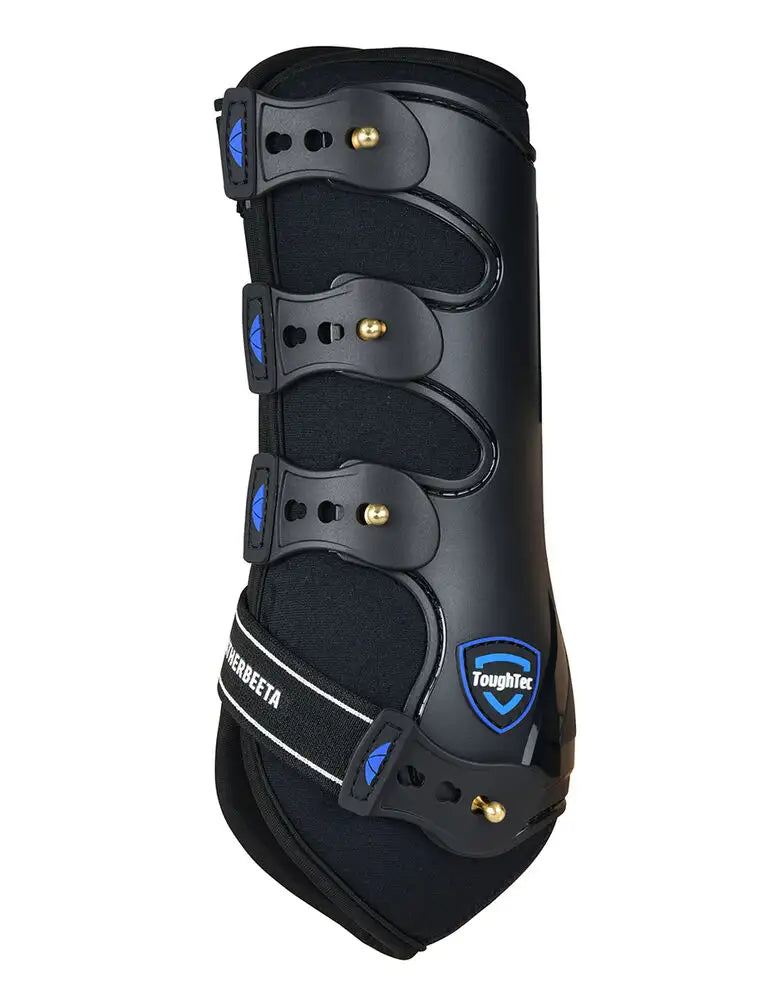 Weatherbeeta Tough-Tec Hard Shell Dressage Boots - Black Side