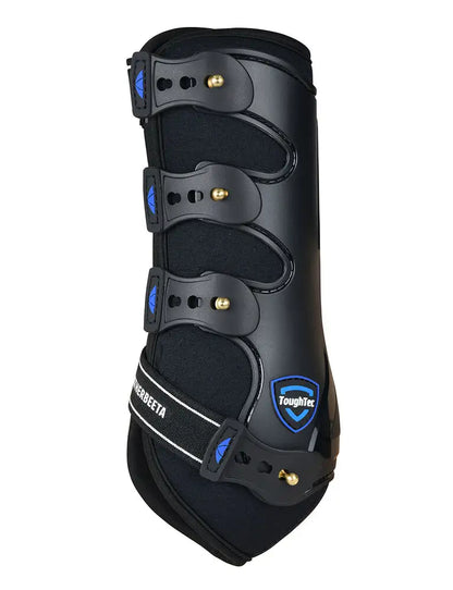 Weatherbeeta Tough-Tec Hard Shell Dressage Boots - Black Side
