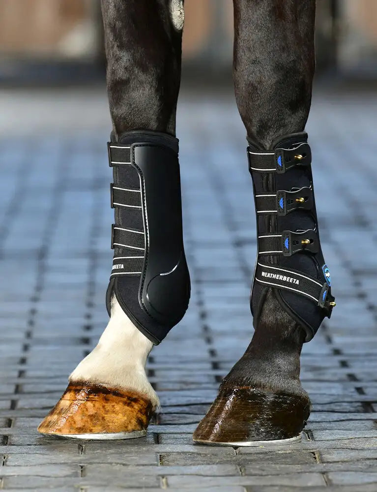 Weatherbeeta Tough-Tec Hard Shell Dressage Boots - Black