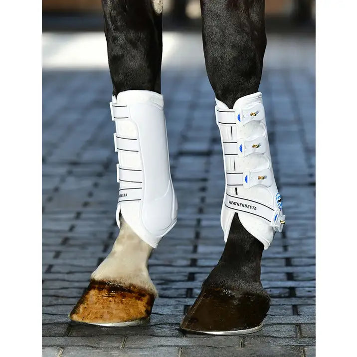 Weatherbeeta Tough-Tec Hard Shell Dressage Boots - White
