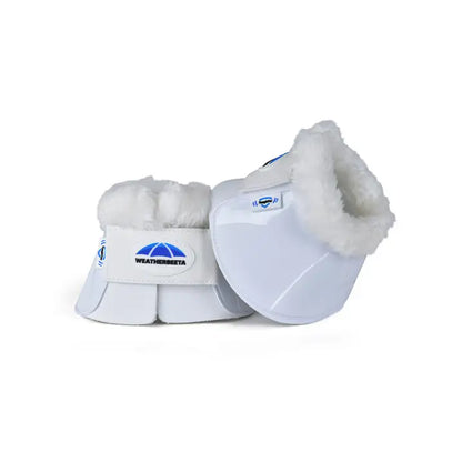Weatherbeeta Tough-Tec Impact Fleece Trim Bell Boots - 6
