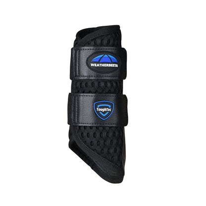 Weatherbeeta Tough-Tec Mesh Brushing Boots - Black Side