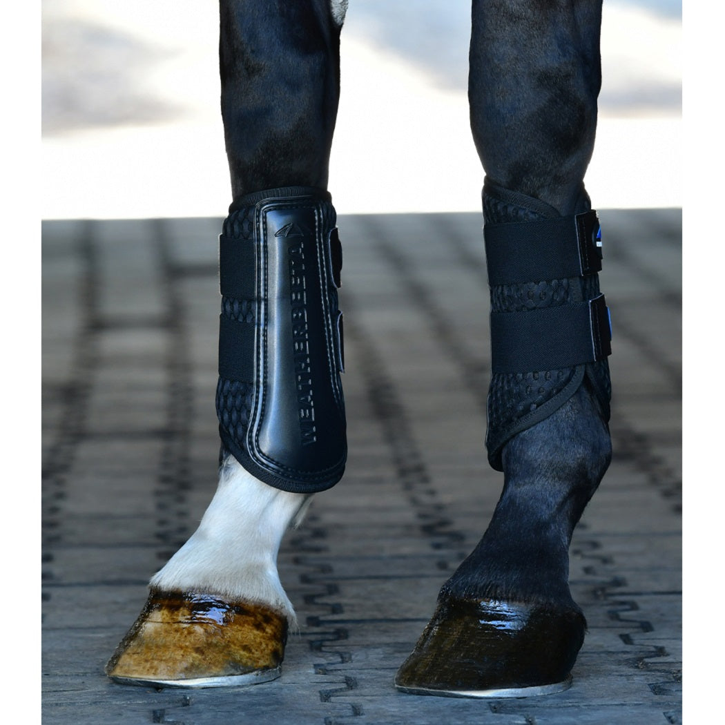 Weatherbeeta Tough-Tec Mesh Brushing Boots - Black