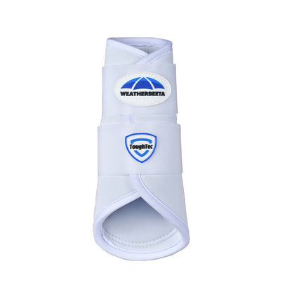 Weatherbeeta Tough-Tec Prime Brushing Boots - White Front