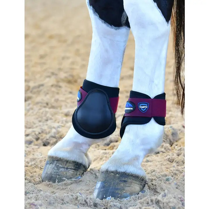 Weatherbeeta Tough-Tec Prime Fetlock Boots - Burgundy