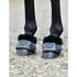 Weatherbeeta Tough-Tec Prime Fleece Trim Rubber Bell Boots - Black Grey