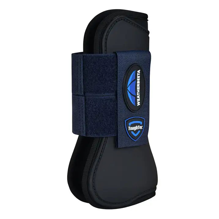 Weatherbeeta Tough-Tec Prime Open Front Boots - Navy
