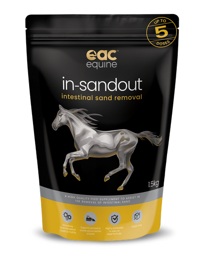 EAC In-Sandout Intestinal Sand Removal Pellet 1.5kg pouch