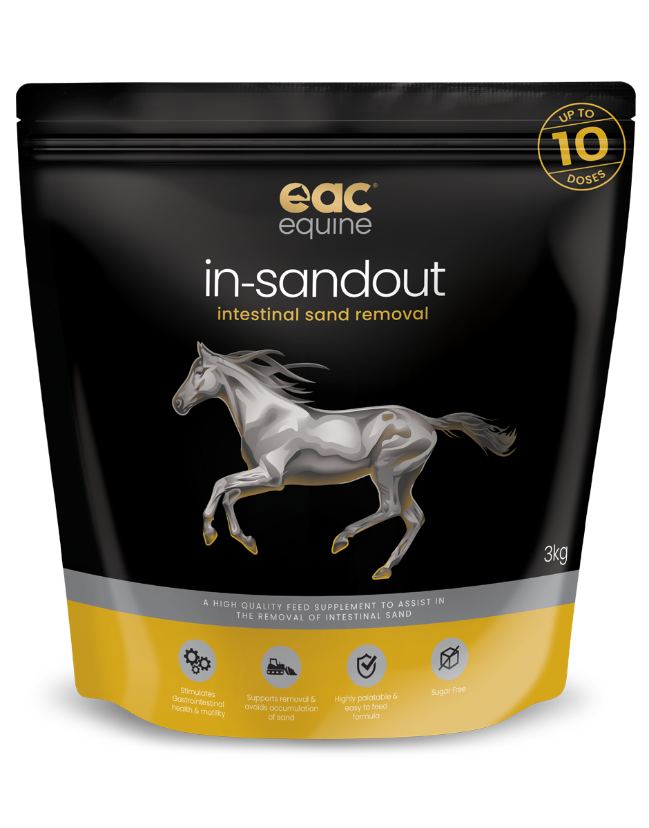 EAC In-Sandout Intestinal Sand Removal Pellet 3kg pouch