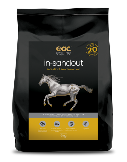EAC In-Sandout Intestinal Sand Removal Pellet 6kg