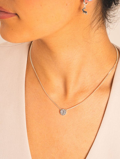 Whistle &amp; Pop 308 Bullet Curb Necklace Chain - 4
