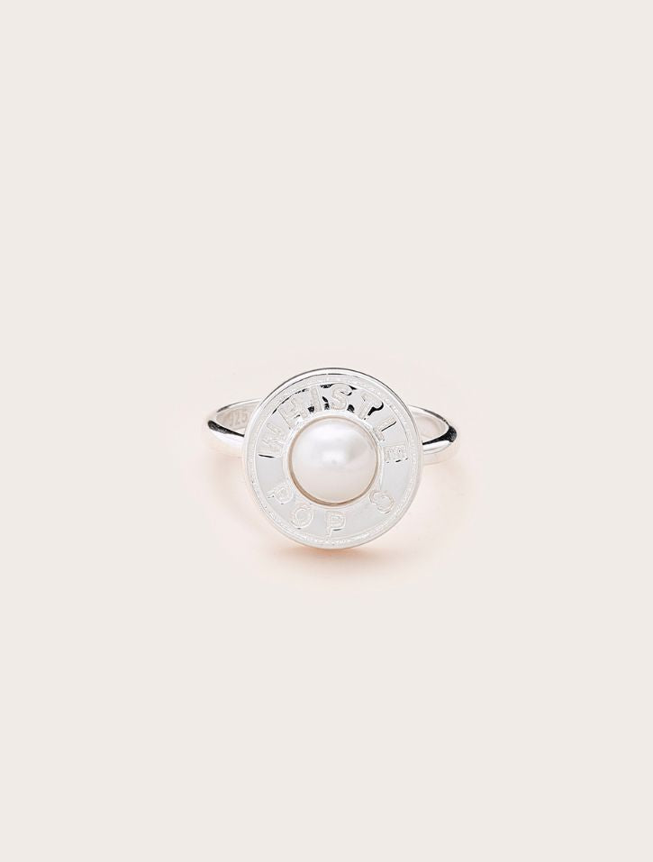 Whistle &amp; Pop Vow Valley Pearl Ring