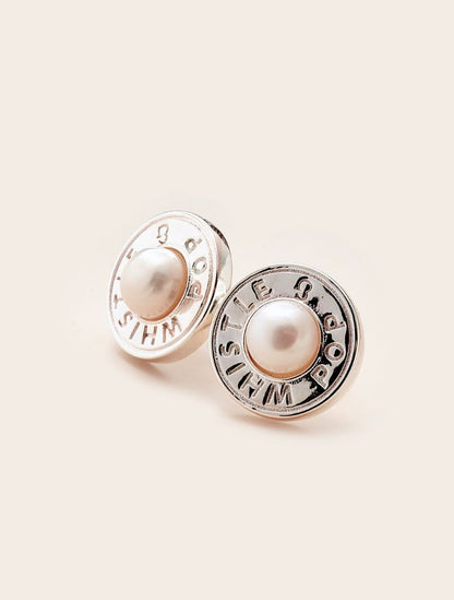 Whistle &amp; Pop Vow Valley Pearl Earrings