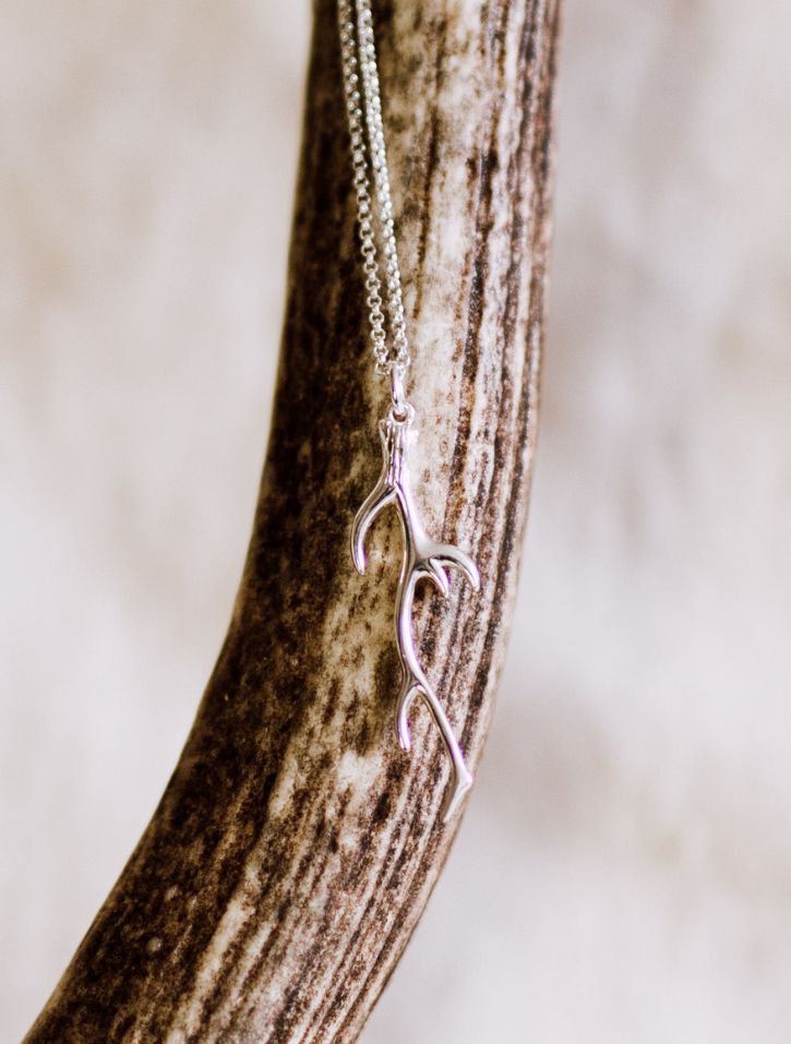 Whistle &amp; Pop Hunter Gatherer Antler Necklace