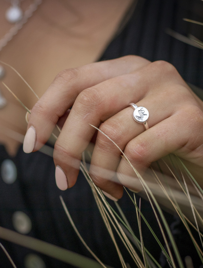 Whistle &amp; Pop Hunter Gatherer Stag Ring