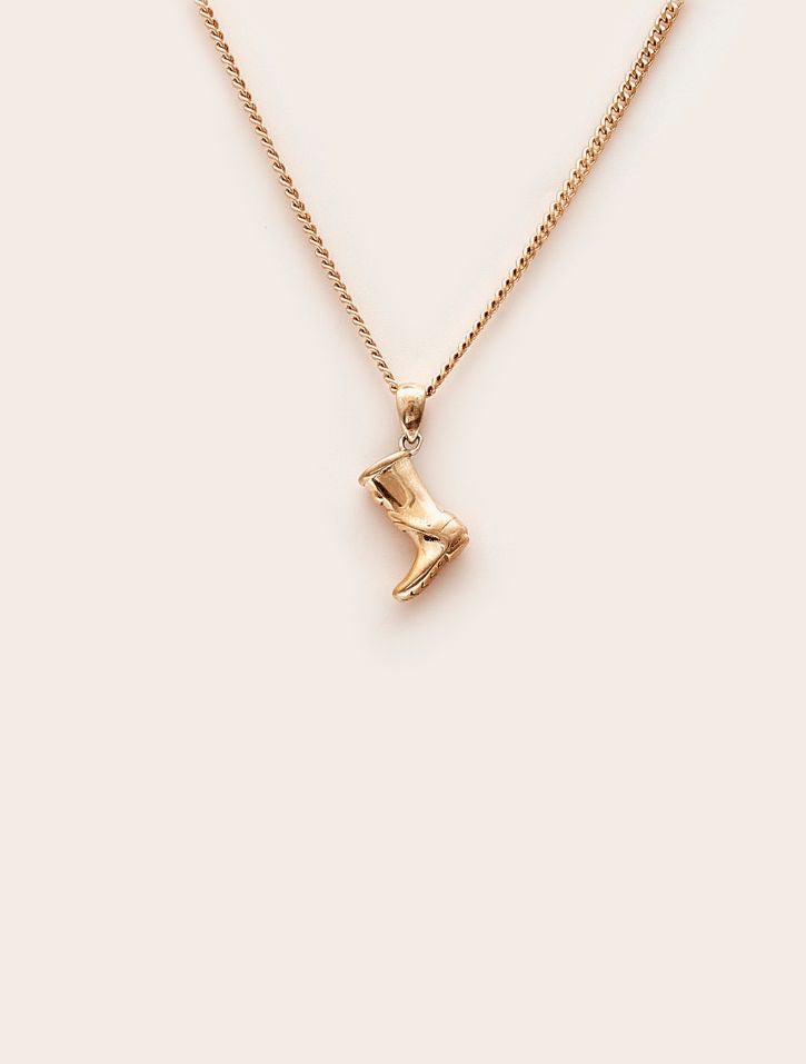 Whistle &amp; Pop High Country Dainty Gumboot Necklace