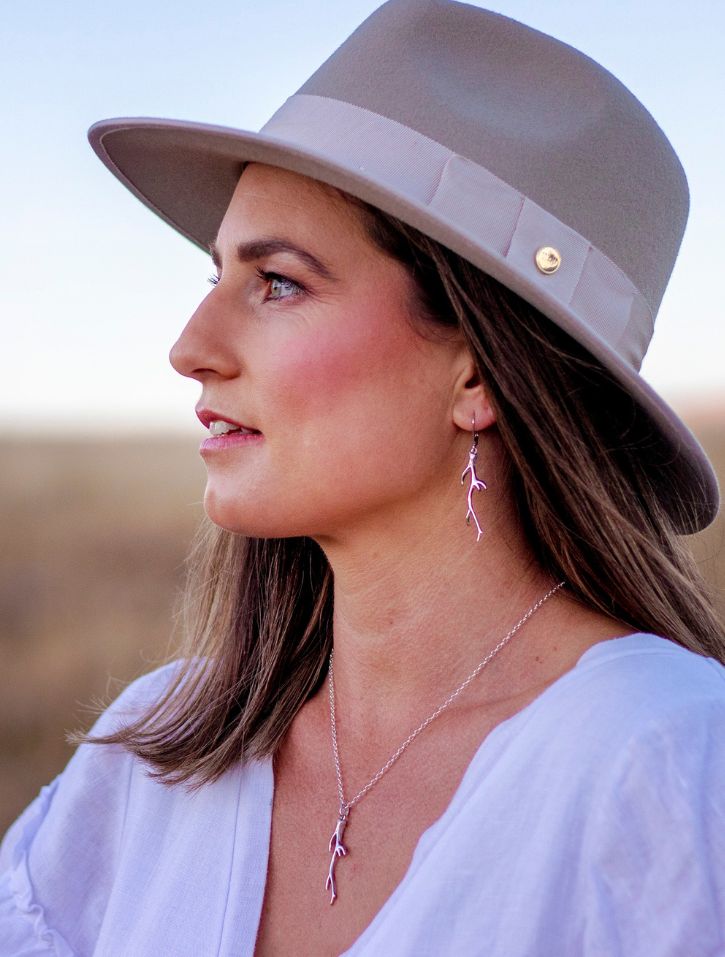 Whistle &amp; Pop Hunter Gatherer Antler Earrings