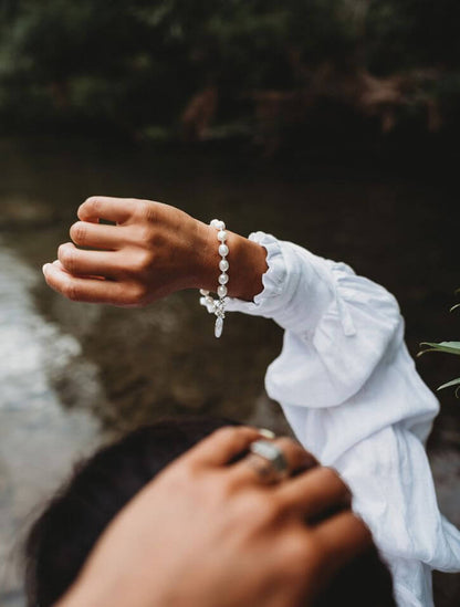 Whistle &amp; Pop High Country Pearl Bracelet Charm