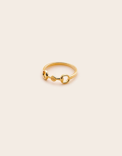Whistle &amp; Pop Heritage Bit of Elegance Ring - Gold