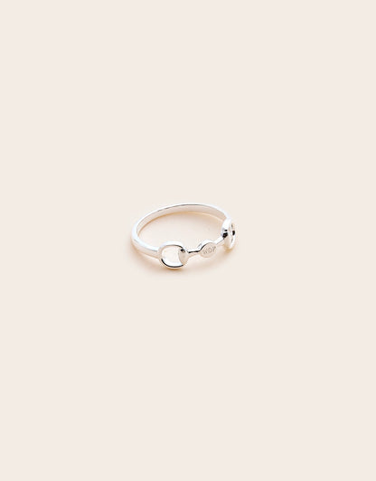 Whistle &amp; Pop Heritage Bit of Elegance Ring - Silver