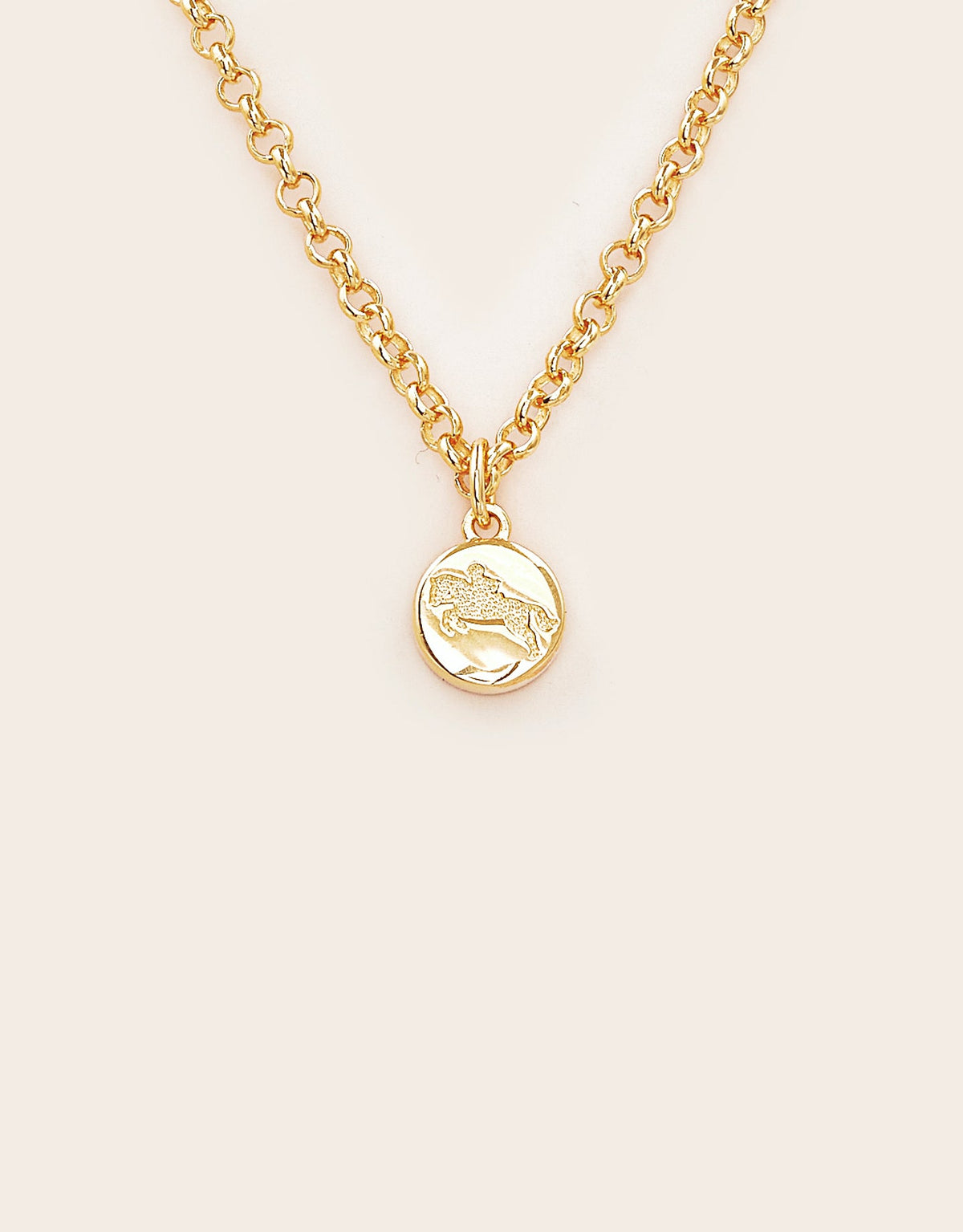 Whistle &amp; Pop Hunter Gatherer Jumping Pony Pendant Necklace - 2
