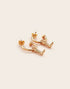 Whistle & Pop Trailblazer Dainty Boot Hoops - 2
