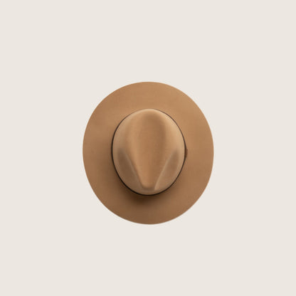 Will &amp; Bear Anderson Felt Wool Hat - Camel Top