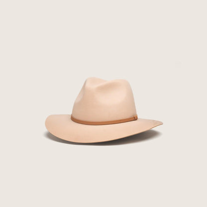 Will &amp; Bear Anderson Felt Wool Hat - Cream