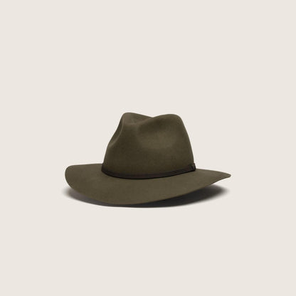 Will &amp; Bear Anderson Felt Wool Hat - Olive