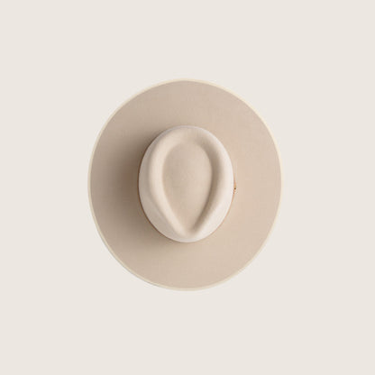 Will &amp; Bear Andy Felt Hat - Cream Top