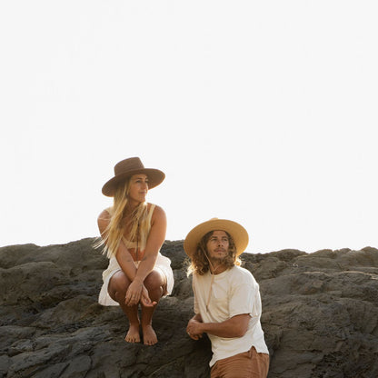 Will &amp; Bear Austin Straw Wide Brim Hat - 3