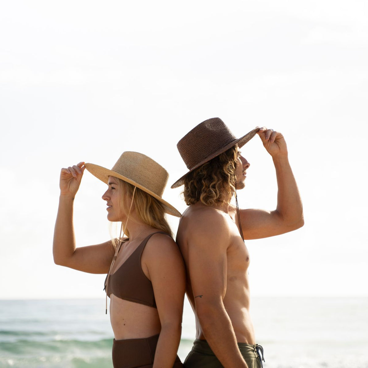 Will &amp; Bear Austin Straw Wide Brim Hat - 5