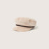 Will & Bear Baker Cord Bakerboy Cap - Fawn Front