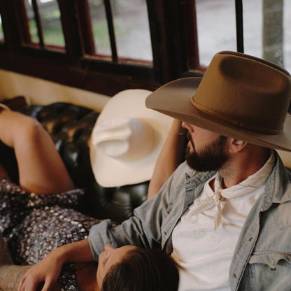 Will &amp; Bear Buck Felt Cowboy Hat - 4