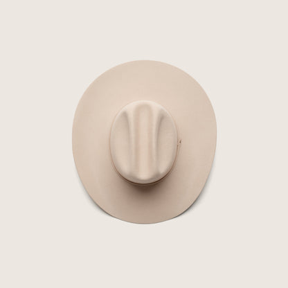 Will &amp; Bear Buck Felt Cowboy Hat - Cream Top