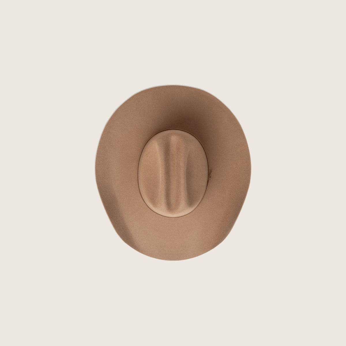 Will &amp; Bear Buck Felt Cowboy Hat - Oak Brown Top