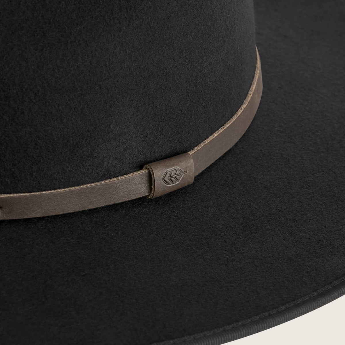 Will &amp; Bear Calloway Felt Fedora - Black Close