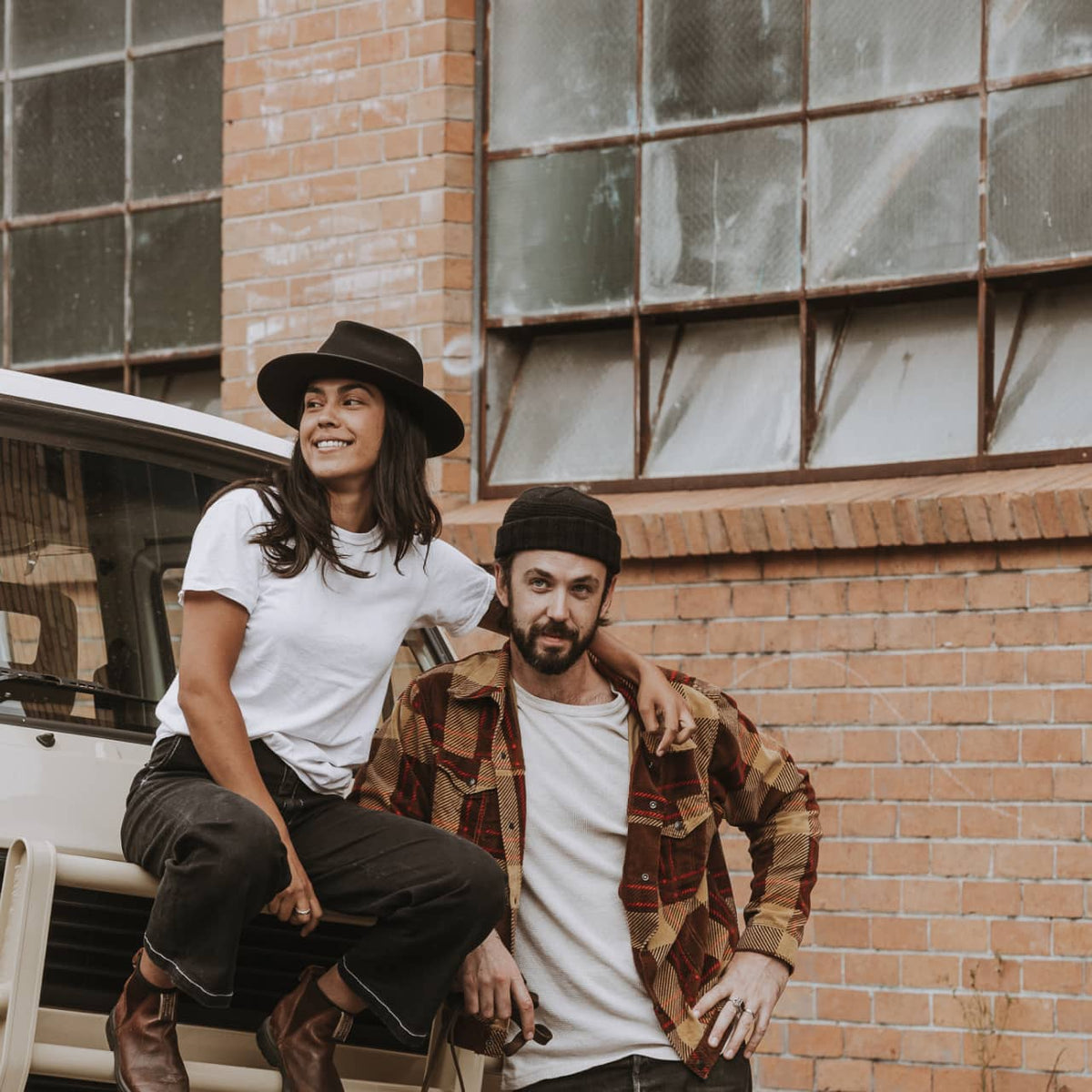 Will &amp; Bear Calloway Felt Fedora - Black Lifestyle