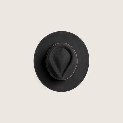 Will &amp; Bear Calloway Felt Fedora - Black Top