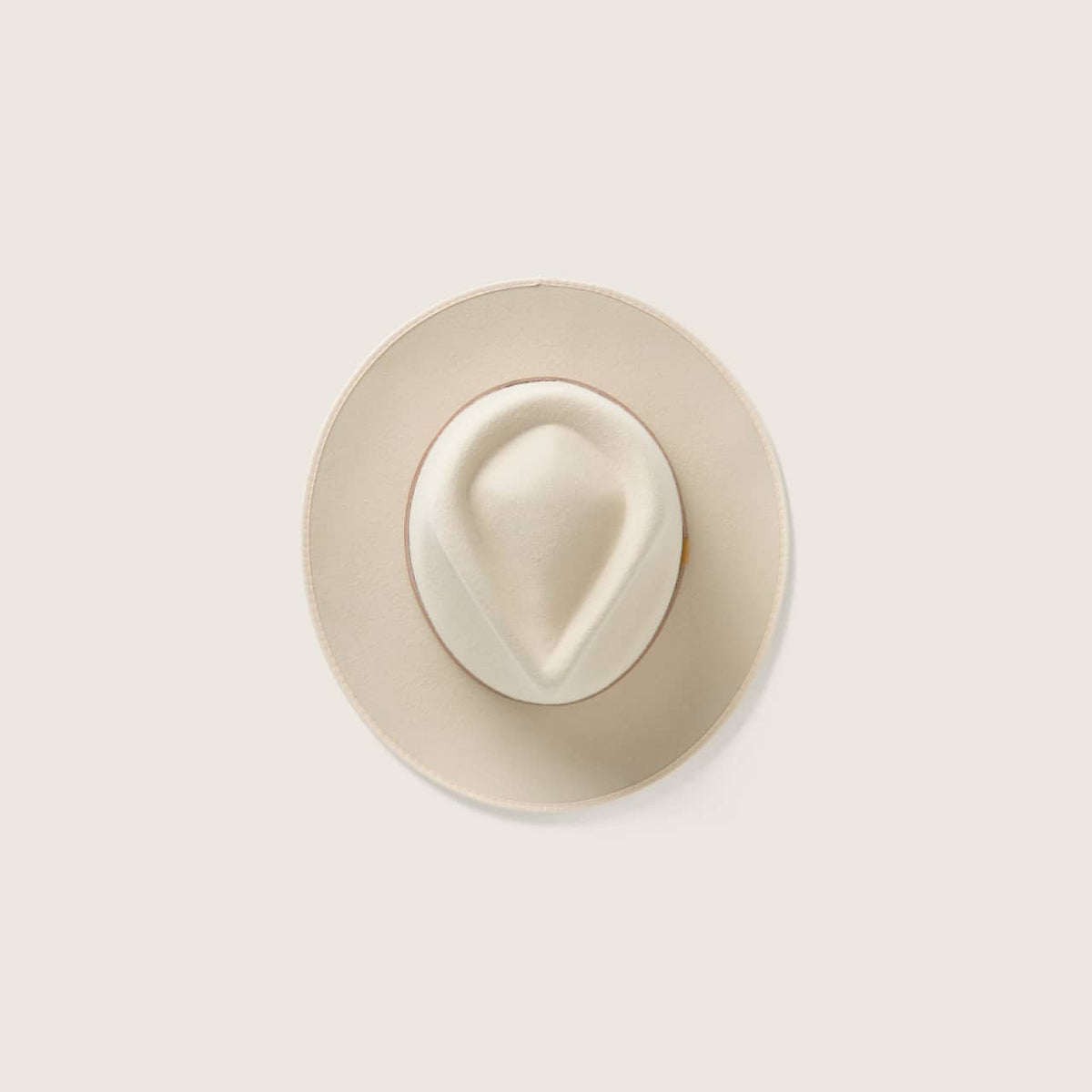 Will &amp; Bear Calloway Felt Fedora - Cream Top