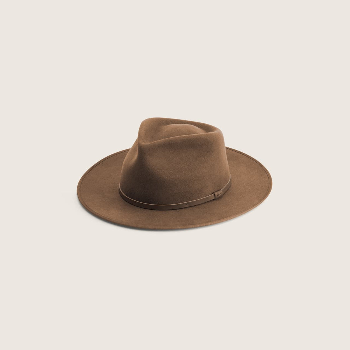 Will &amp; Bear Calloway Felt Fedora - Tan Brown Front
