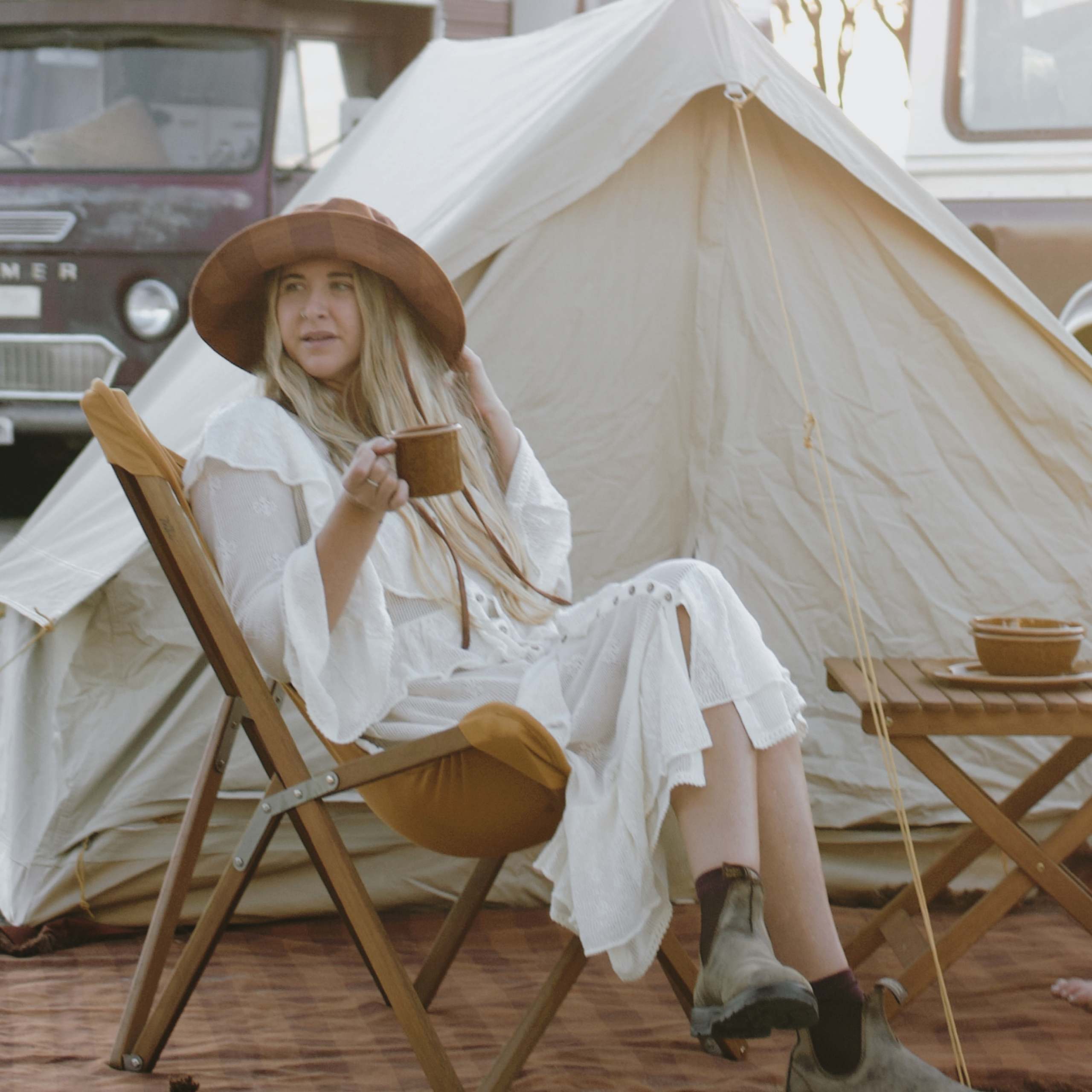 Will &amp; Bear Bodhi Wide-brim Bucket Hat