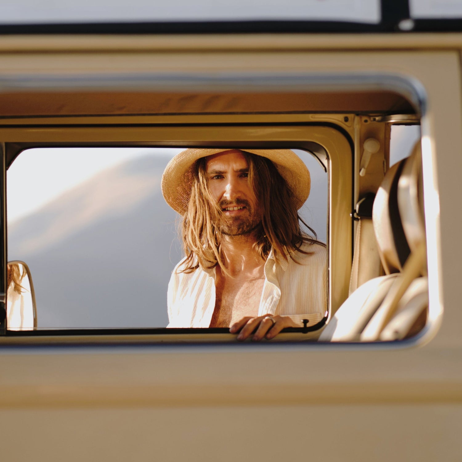 Will &amp; Bear Sunny Crushable Straw Bucket Hat