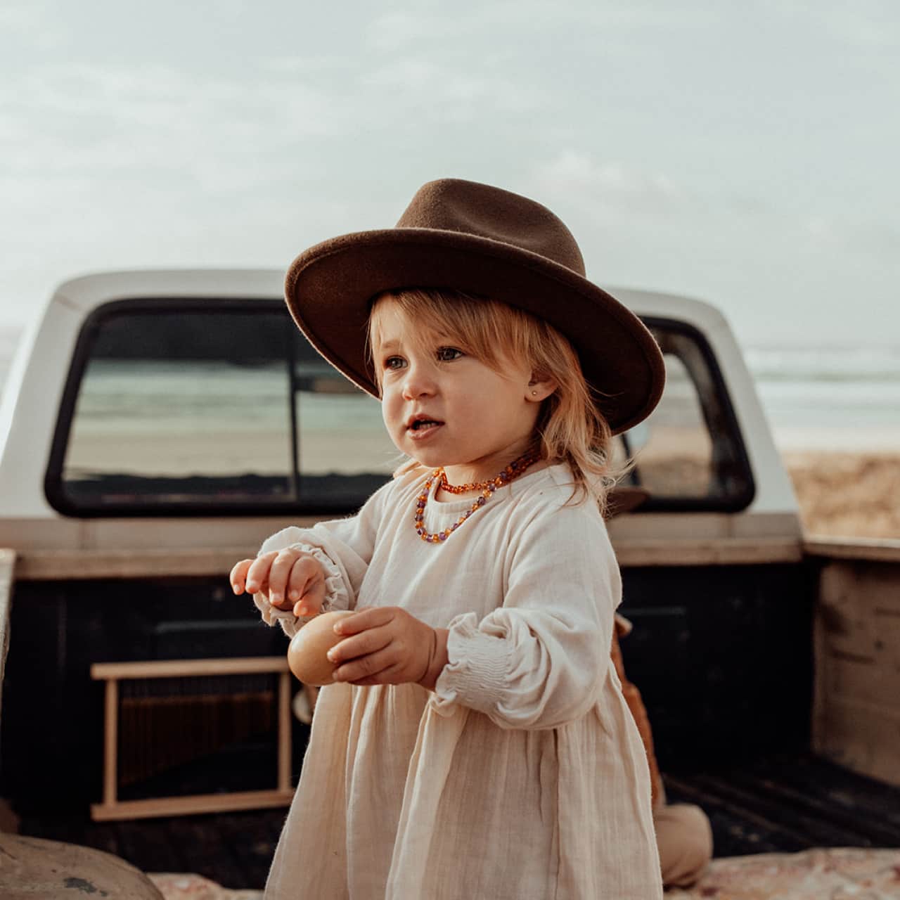 Will &amp; Bear Little William Brown | Crushable Travel Hat for Kids