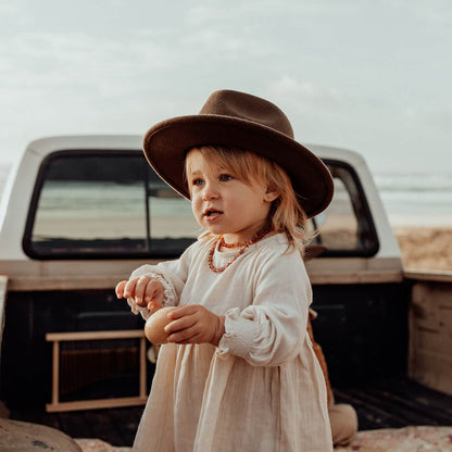 Will &amp; Bear Little William Brown | Crushable Travel Hat for Kids