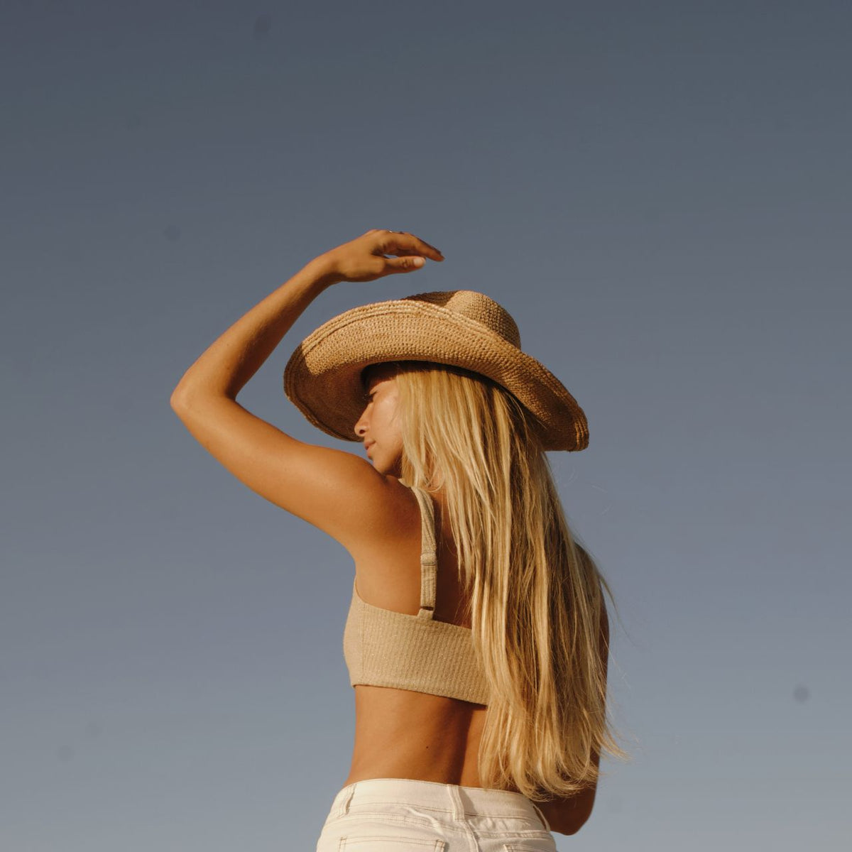 Will &amp; Bear Duke Straw Raffia Cowboy Hat - 5