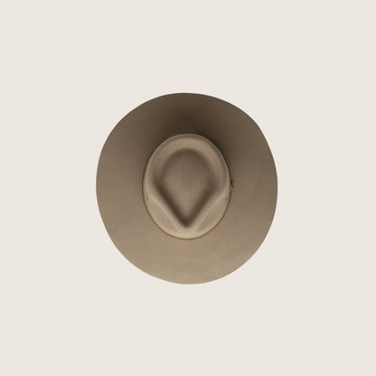 Will &amp; Bear Explorer Wide Brim Felt Country Hat - Taupe Top